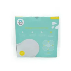 Bloomingbath.com - Tapete de banho de flor de papoula - Almofada de banheira para pia para bebê, amarelo