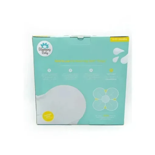 Bloomingbath.com - Tapete de banho de flor de papoula - Almofada de banheira para pia para bebê, amarelo
