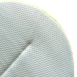 Bloomingbath.com - Tapete de banho de flor de papoula - Almofada de banheira para pia para bebê, amarelo