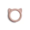 Blush Mushie Silicone Baby Mordedor Gato Brinquedo Blush