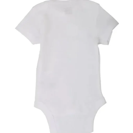 Bodysuits de manga curta Gerber - 5Pk, branco
