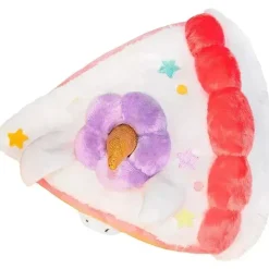 Bolo de unicórnio amassado 7 pelúcias
