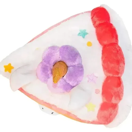 Bolo de unicórnio amassado 7 pelúcias