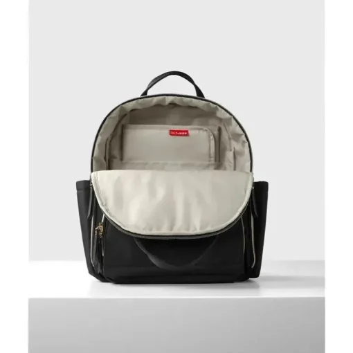 Bolsa de Fraldas Mochila Skip Hop - Envi Luxe, Preta