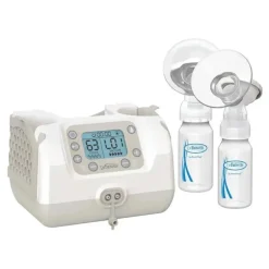 Bomba de mama Dr. Brown's Customflow dupla elétrica EUA (um plugue 115V)