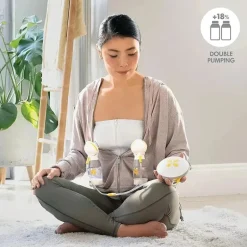 Bomba tira-leite elétrica dupla Swing Maxi da Medela