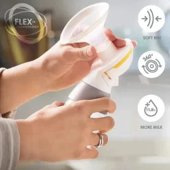 Bomba tira-leite elétrica dupla Swing Maxi da Medela