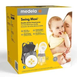 Bomba tira-leite elétrica dupla Swing Maxi da Medela