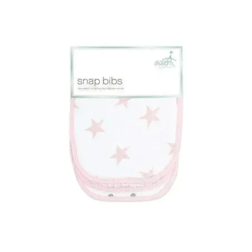 Boneca Aden + Anais Snap Bibs, Pacote de 3