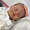 Boneca Bebê Reborn - Vinil Branco, Coco Malu
