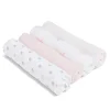 Boneca de musselina Aden + Anais, pacote com 4