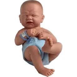 Boneca JC Toys La Newborn 14 Menino Real - Primeira Lágrima