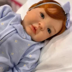 Boneca Reborn - Vinil Branco, Shyann