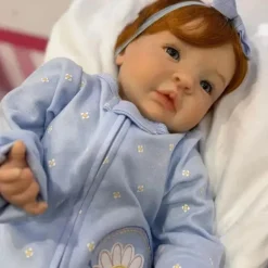 Boneca Reborn - Vinil Branco, Shyann