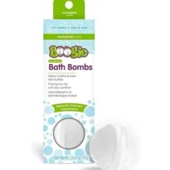 Boogie Wipes - 3 unidades de bombas de banho calmantes, eucalipto