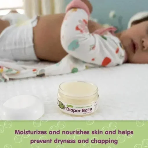 Boogie Wipes - bálsamo para assaduras para bebês, ingredientes derivados naturais, 1,5 onças