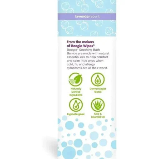 Boogie Wipes - bombas de banho infantis, 3 bombas de banho