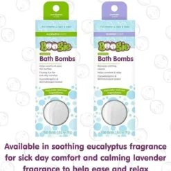 Boogie Wipes - bombas de banho infantis, 3 bombas de banho