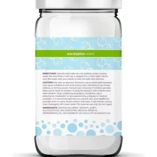 Boogie Wipes - sais de banho, menta eucalipto