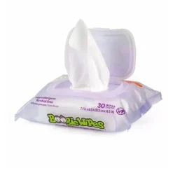 Boogie Wipes Natural Saline, Aloe &amp; Vitamina E 1pk (30 ct)