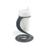 Booginhead - Copo Sippigrip de silicone e porta-brinquedos - Cinza carvão
