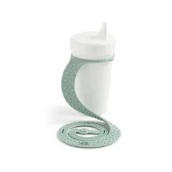 Booginhead - Copo Sippigrip de silicone e porta-brinquedos - Green Sage