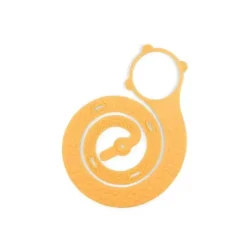 Booginhead - Copo Sippigrip de silicone e porta-brinquedos - Creamsicle Orange
