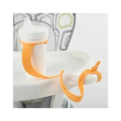 Booginhead - Copo Sippigrip de silicone e porta-brinquedos - Creamsicle Orange