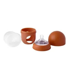 Boon - Bolsa de silicone NURSH para mamadeiras - 4 fl Oz, 3 unidades, salpicado