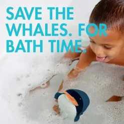 Boon - Brinquedo de banho para bebês baleia faminta CHOMP