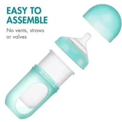 Boon - Nursh 8 Oz Garrafa 3Pk, Azul Multi Estágio 2