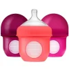 Boon - Nursh 4Oz Bottle 3Pk, Rosa Multi