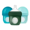 Boon - Nursh 4Oz Garrafa 3Pk, Azul Multi-Estágio 1