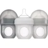 Boon - Nursh 4Oz Garrafa 3Pk, Cinza Multi
