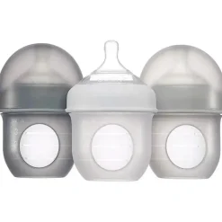 Boon - Nursh 4Oz Garrafa 3Pk, Cinza Multi