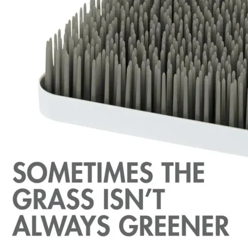 Boon - Rack de secagem de bancada GRASS, cinza