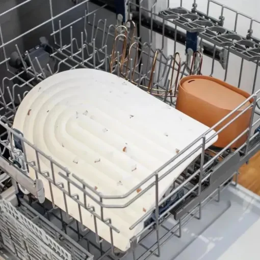 Boon - Rack de secagem de mamadeiras de silicone ARC, Boho Beige
