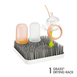 Boon - Rack de secagem de bancada GRASS, cinza