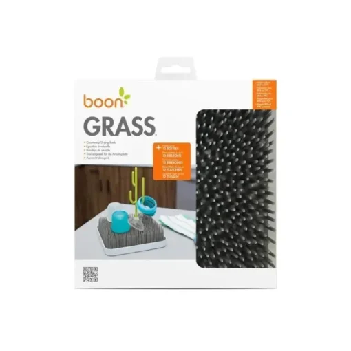 Boon - Rack de secagem de bancada GRASS, cinza