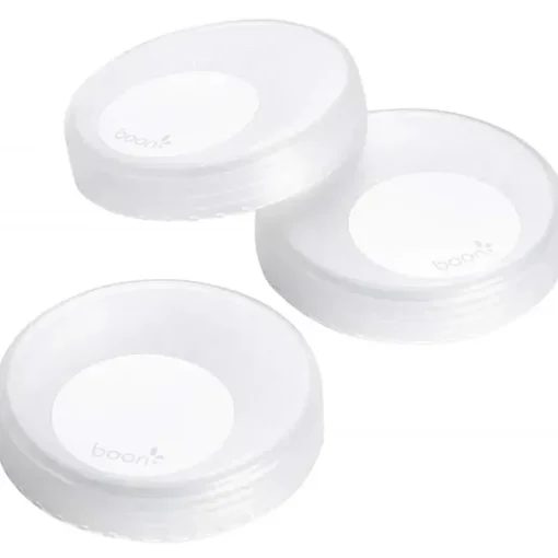 Boon Nursh - Tampas de Armazenamento de Leite 3Pk