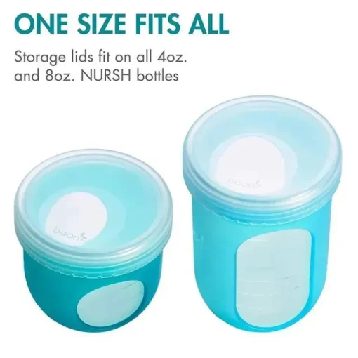 Boon Nursh - Tampas de Armazenamento de Leite 3Pk