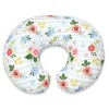 Boppy - Almofada com capa original, Posey azul e rosa