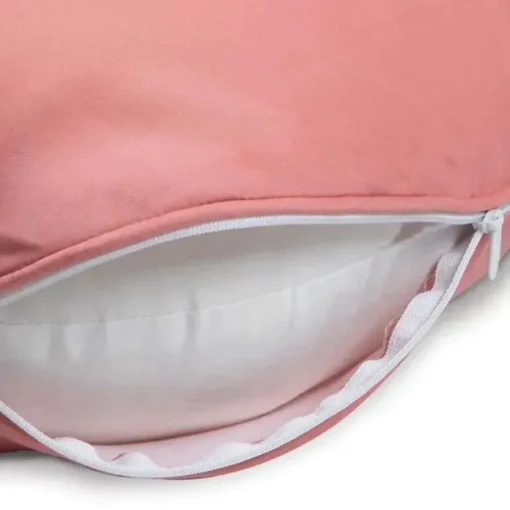 Boppy - Almofada de amamentação com capa removível, lavável na máquina, blush neutro