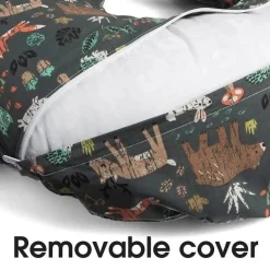 Boppy - Almofada de amamentação, animais da floresta verde