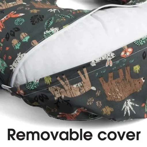 Boppy - Almofada de amamentação, animais da floresta verde