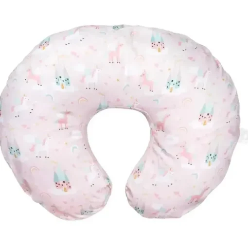 Boppy - Almofada de Enfermagem Suporte Original, Unicórnios Rosa