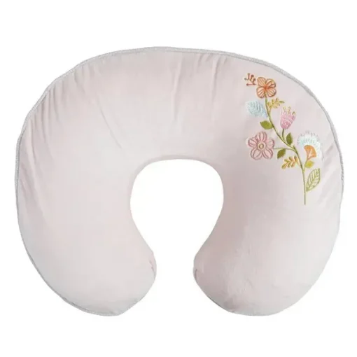 Boppy - Almofada de Enfermagem Suporte Luxe, Pink Sweet Safari