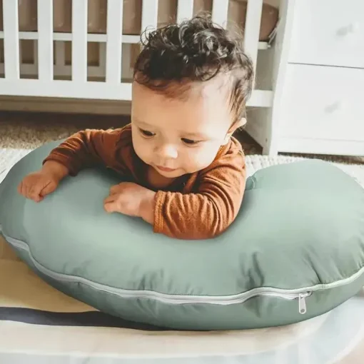 Boppy - Almofada de Enfermagem Suporte Original Orgânico, Pinho Macio
