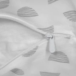 Boppy - Almofada Dorminhoca Lateral de Corpo Inteiro, Mirage Branco e Cinza