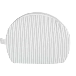 Boppy - Almofada para gravidez em cunha com capa, listra cinza